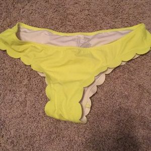 Victoria’s Secret Scallop, neon bikini bottoms
